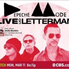 Depeche Mode - Live On Letterman (2013)