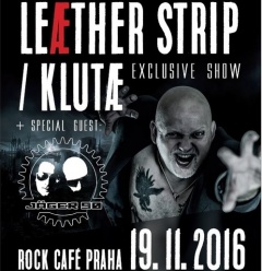 Отчёт: концерт Leaether Strip / Klutae в Праге (19.11.2016)