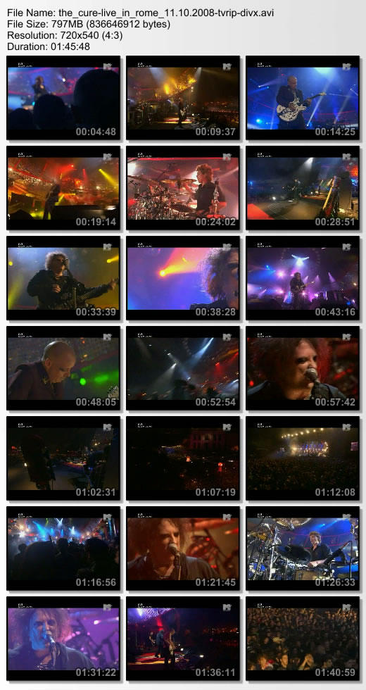 The Cure - Live In Rome 11.10.2008